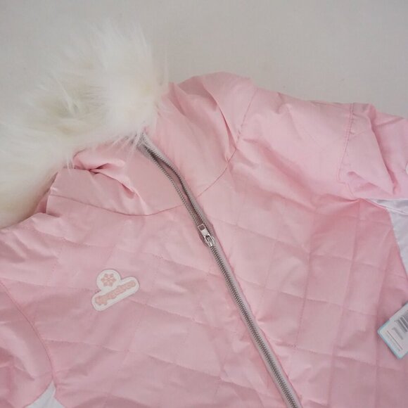 Tipsy Elves Powder Pink One Piece Ski Suit Snowsuit Size L NWT - Picture 13 of 14